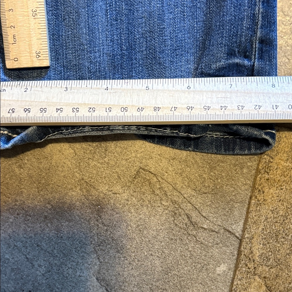 Grace in LA Womens Bootcut Jeans Feather Dreamcatcher Bling Western Y2K Size 31 - Picture 13 of 14